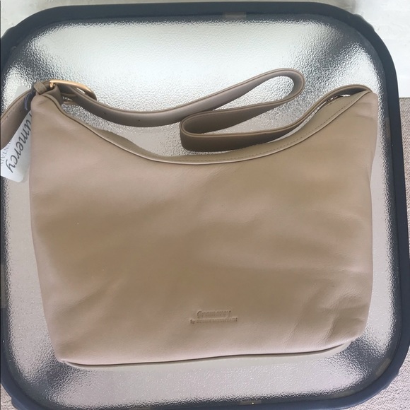 Gramercy by Stone Mountain camel leather bag NWT - Picture 2 of 9